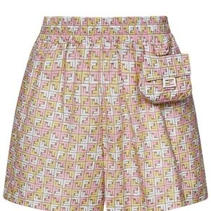 Fendi Pink Shorts